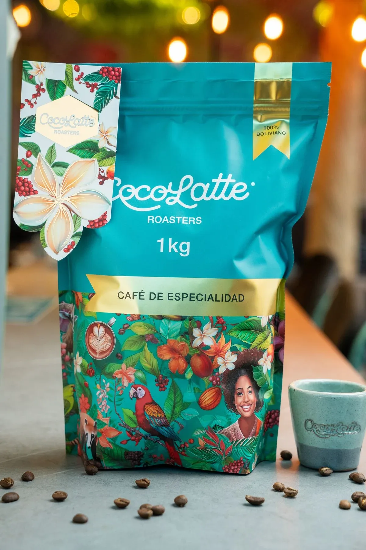 Café de especialidad, tostado acá