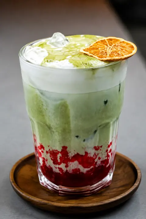 Berry matcha