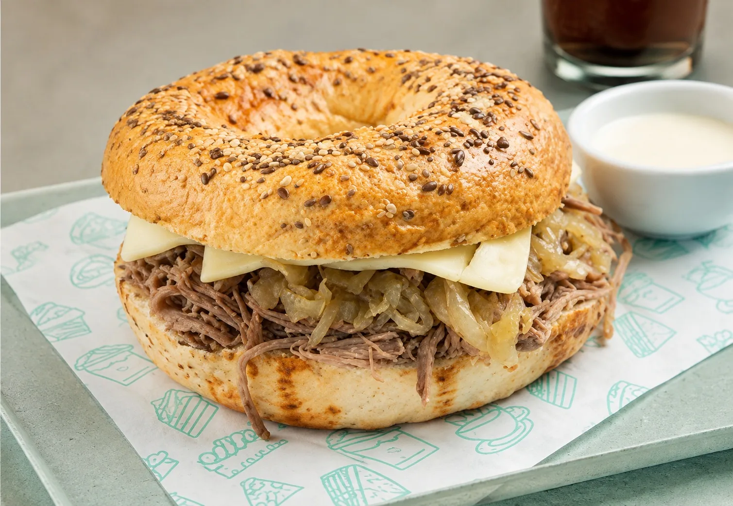 Sandwich carne mechada